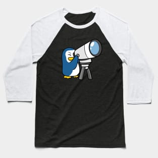 Space Penguin Baseball T-Shirt